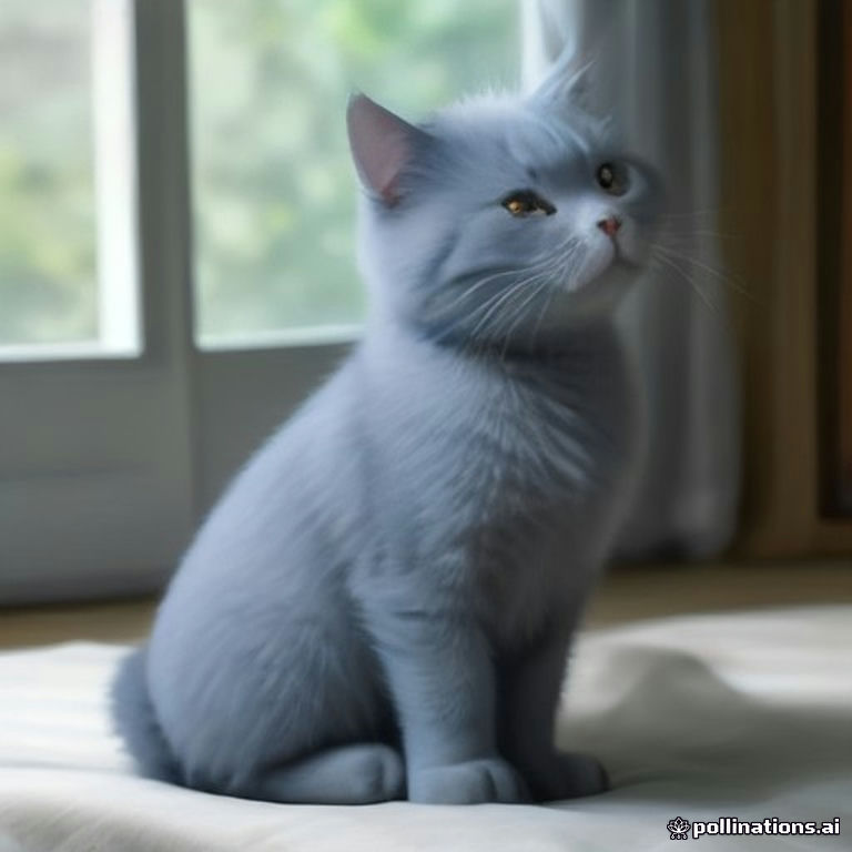 沙特尔猫（蓝）