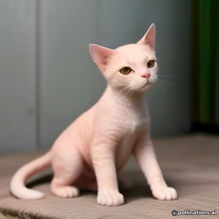 德文卷毛猫（重点色）