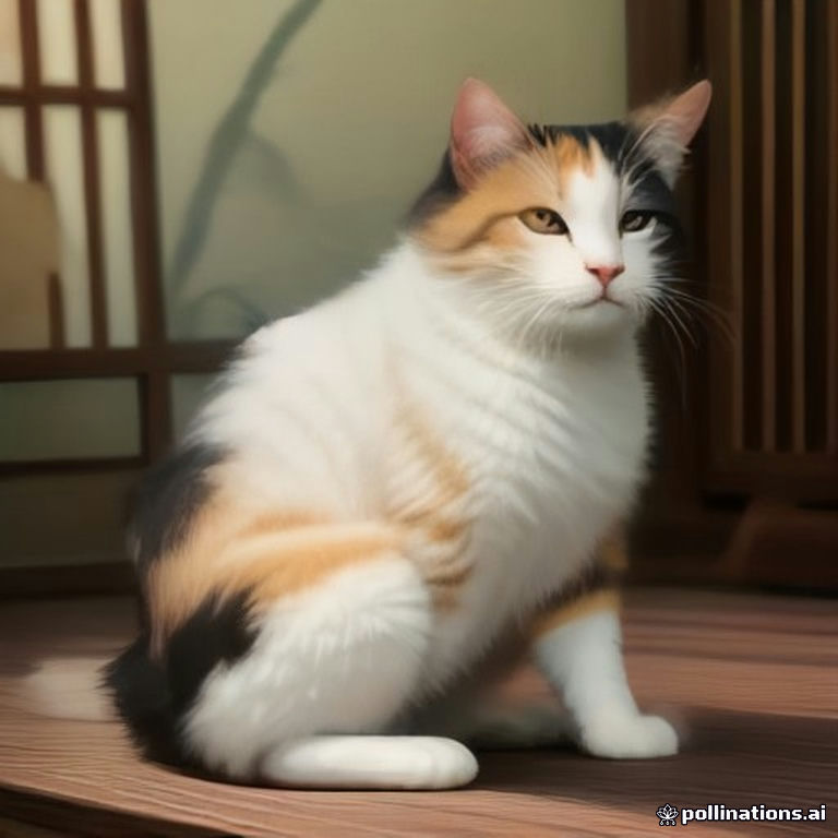 日本短尾猫（三花）