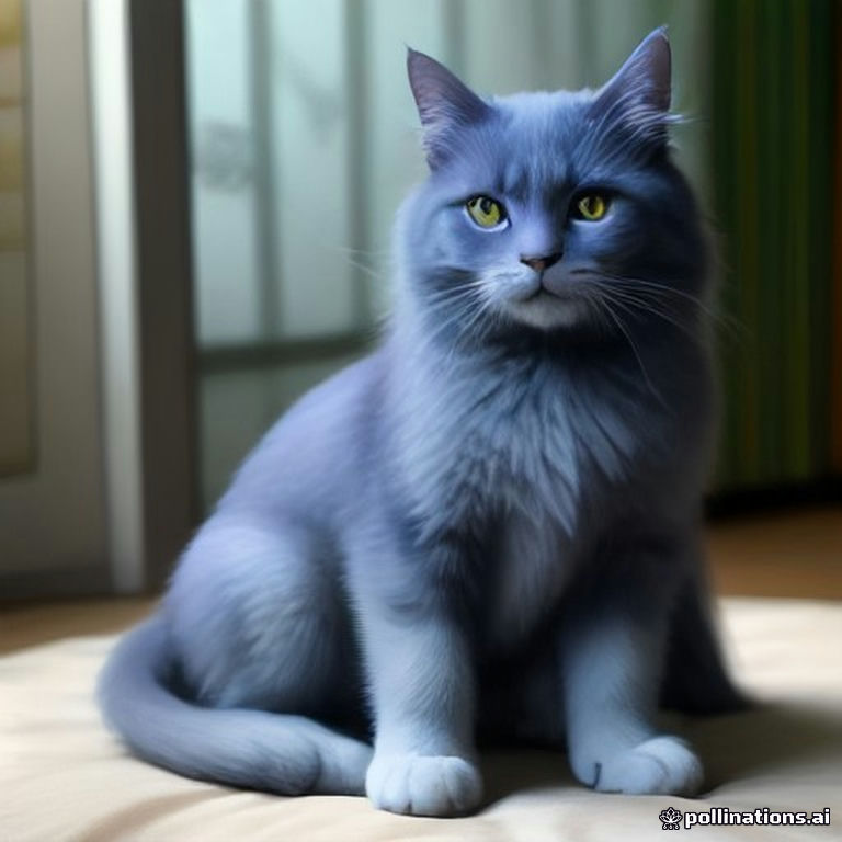 俄罗斯蓝猫（长毛）
