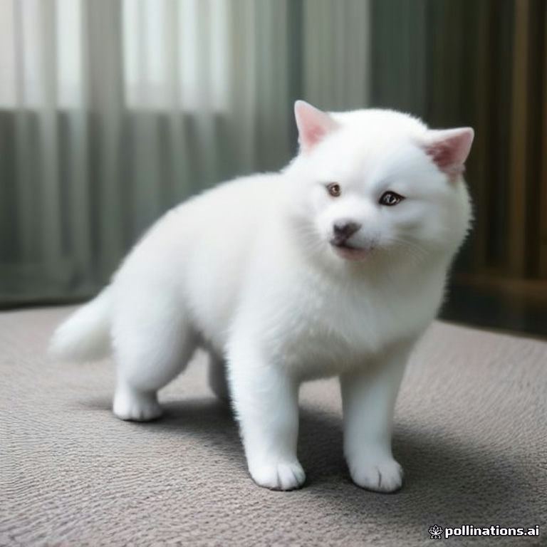 韩国珍岛犬（白）
