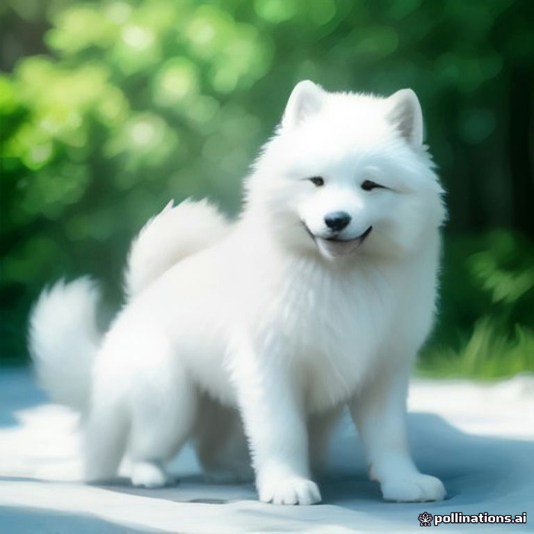 萨摩耶犬（白）